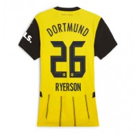 Stroje piłkarskie Borussia Dortmund Julian Ryerson #26 Koszulka Podstawowej dla damskie 2024-25 Krótki Rękaw